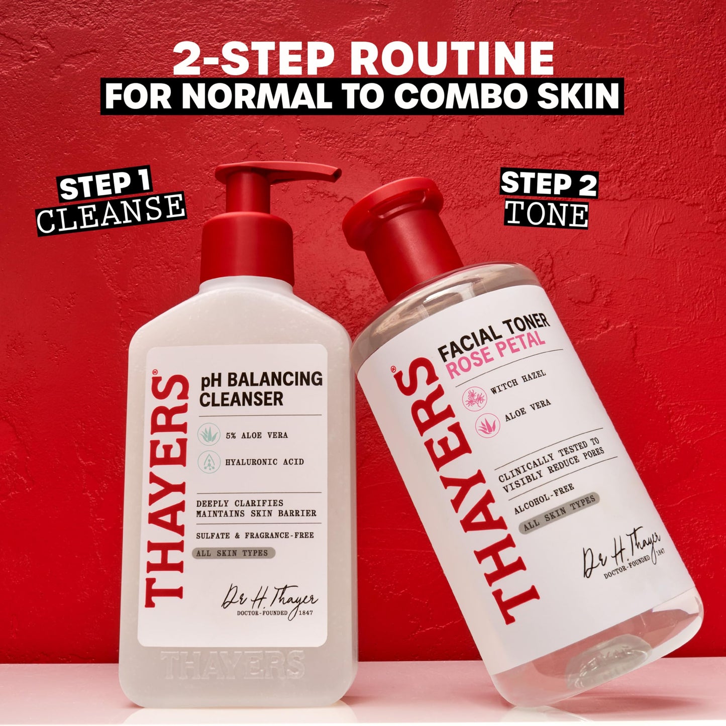 THAYERS Rose Petal Alcohol-Free Facial Toner 12oz