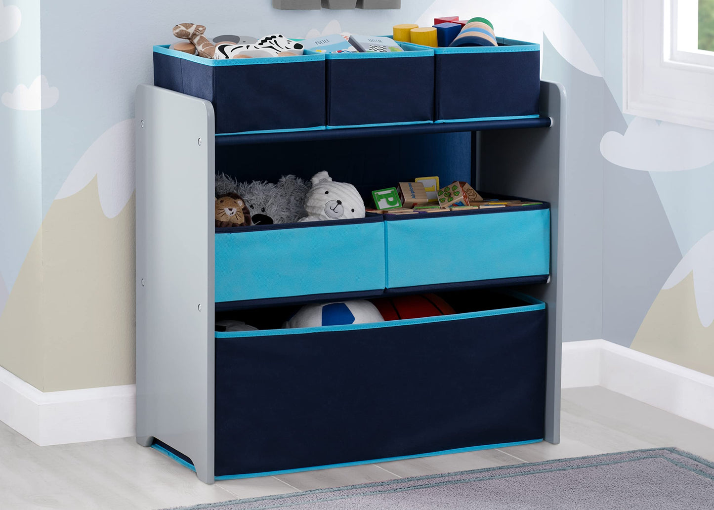 6 Bin Toy Organizer by Delta Children
