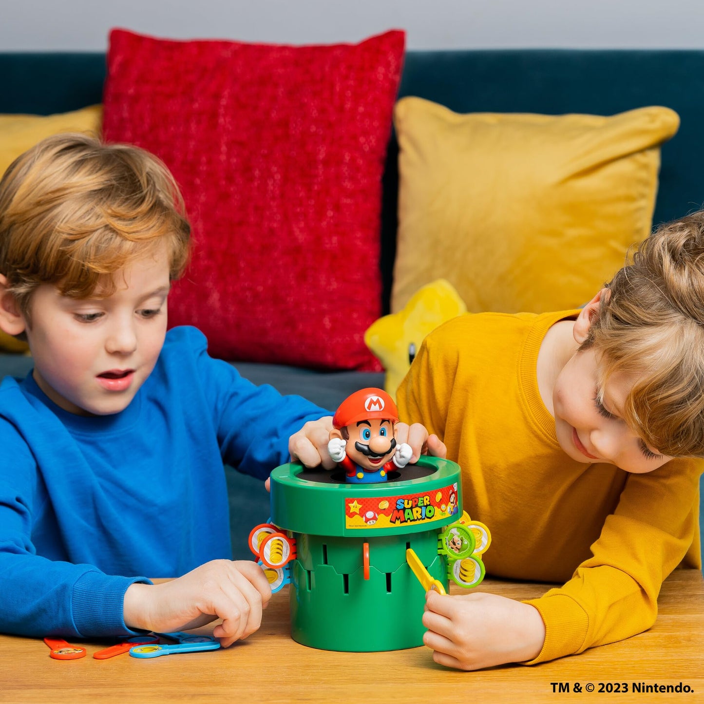 TOMY Super Mario Kids Board Game for 2-4 Players