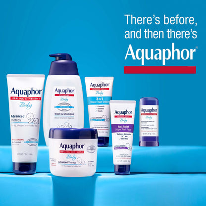 Aquaphor Tear-Free Baby Wash and Shampoo 16.9 oz