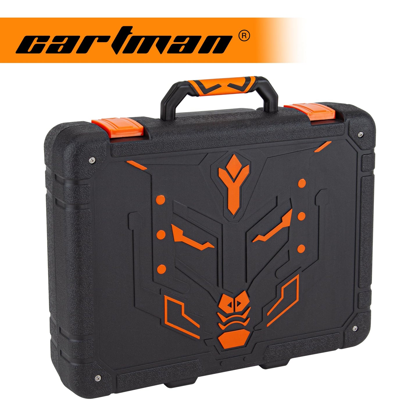 198 Piece CARTMAN 12V Cordless Drill Power Tool Kit