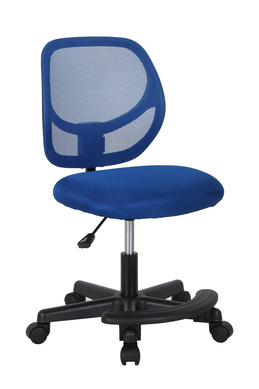 Kids Adjustable Low-Back Desk Chair with Footrest