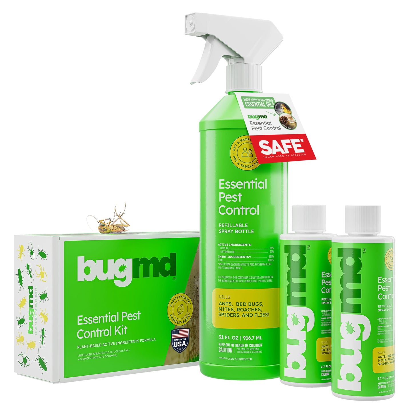 BugMD Natural Insect Killer Spray for Home