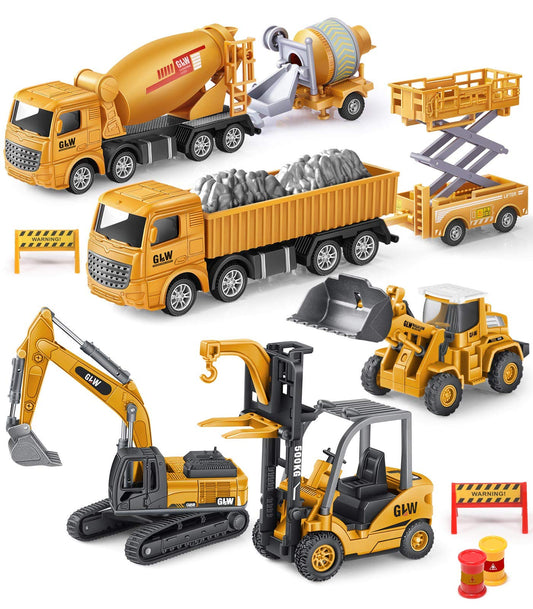 Construction Truck Toy Set for Kids