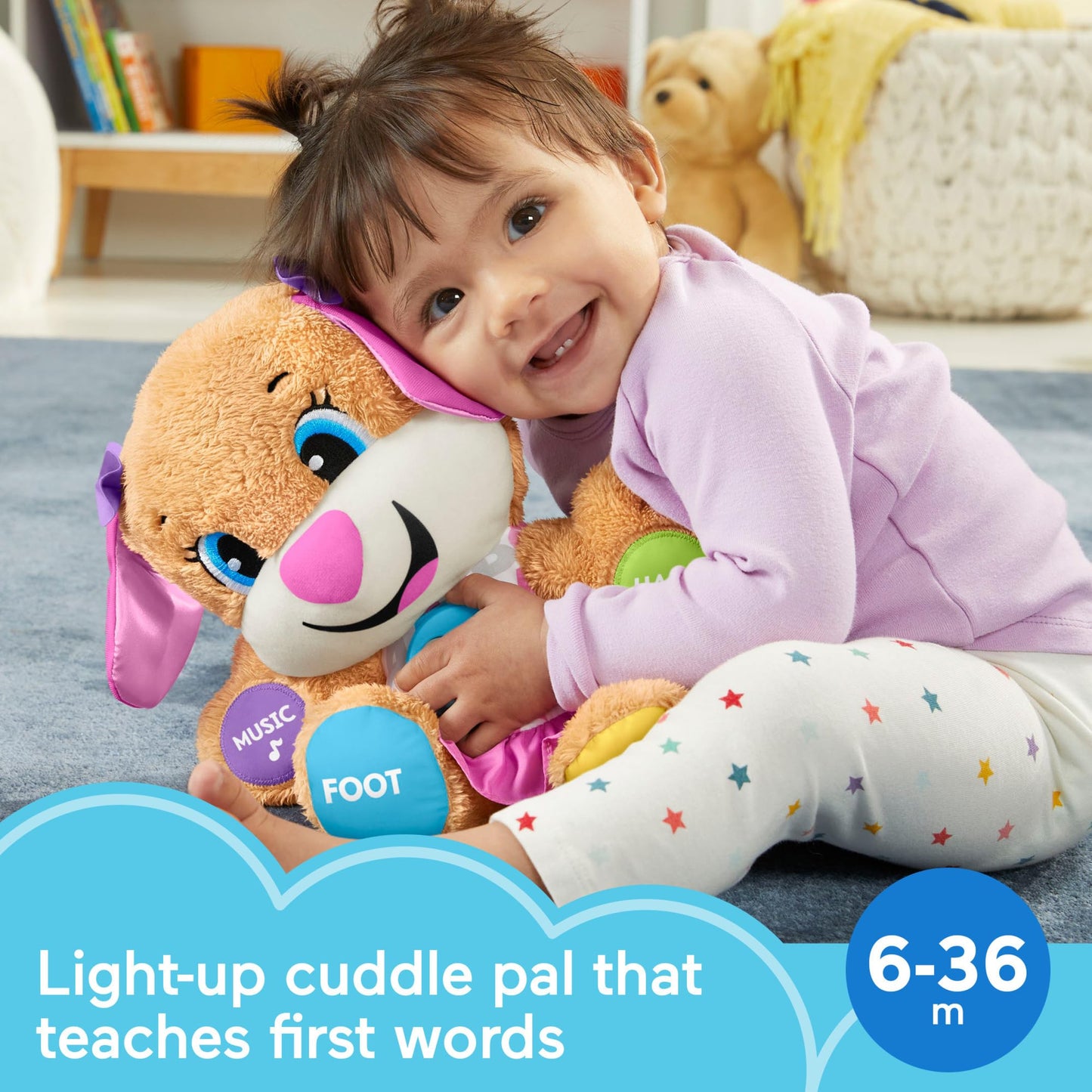 Fisher-Price Laugh & Learn Plush Musical Toy