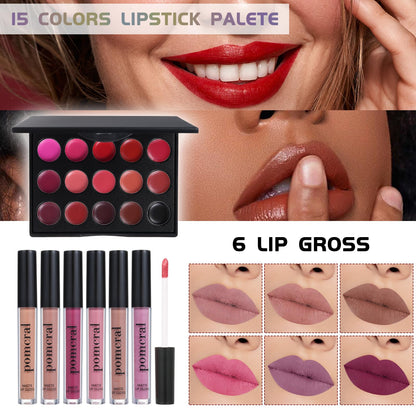 Makeup Kit for Teens and Beginners by Pomcral