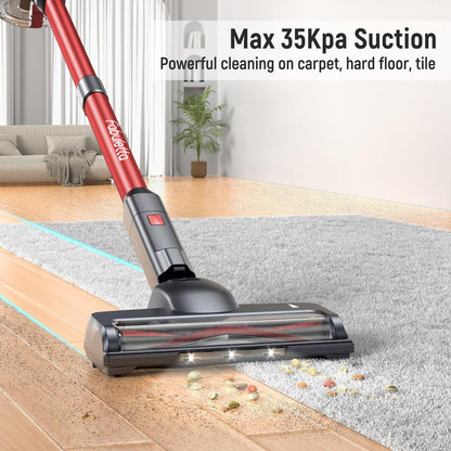 6 in 1 Cordless Vacuum Cleaner with LED Display