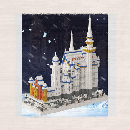 Germany Swan Stone Castle Micro Blocks Set