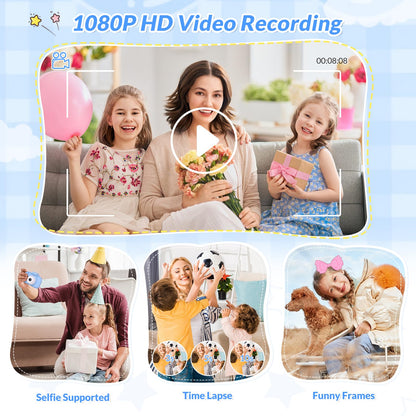 Kids 26MP HD Selfie Digital Camera for Girls