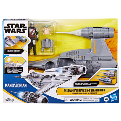 STAR WARS Mandalorian N-1 Starfighter Action Figures
