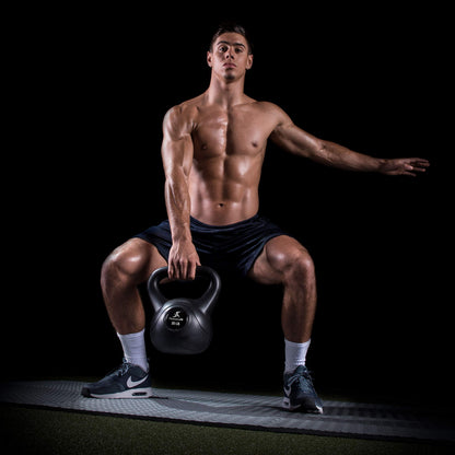 ProsourceFit Vinyl Kettlebells 10-35 lbs Set