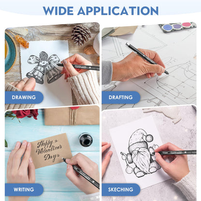 YISAN Micro Fineliner Pens Set for Artists