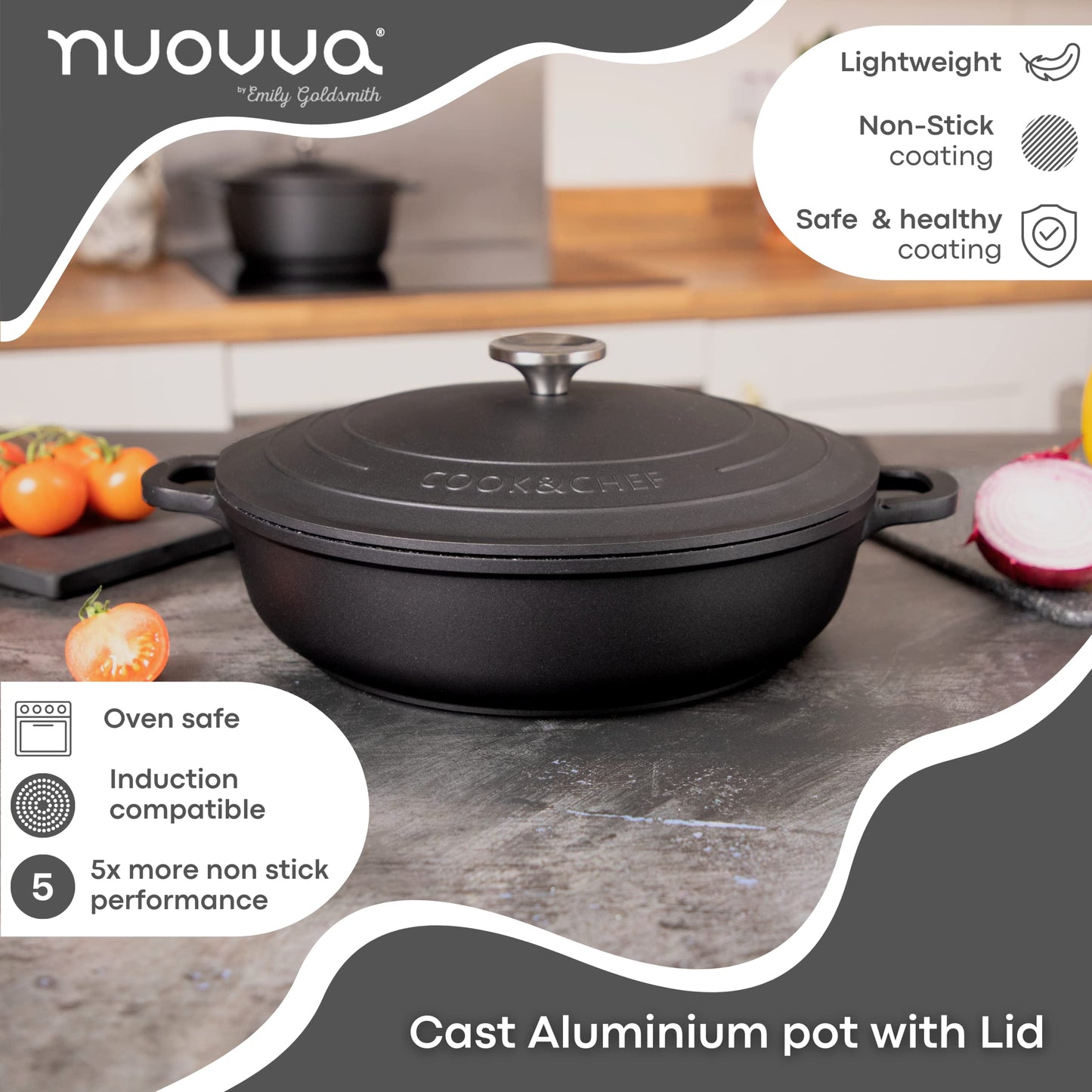 Non-Stick Dutch Oven Pot for Baking Sourdough