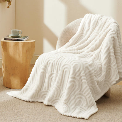 Bedsure Cozy Fleece Throw Blanket for Couch