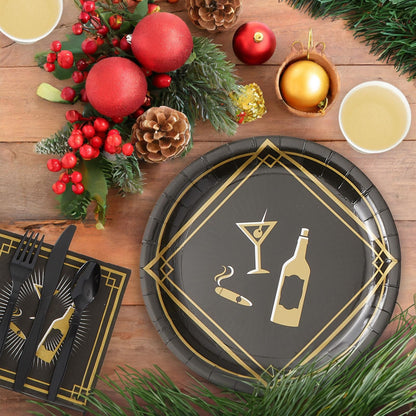 1920s Murder Mystery Party Supplies for 24