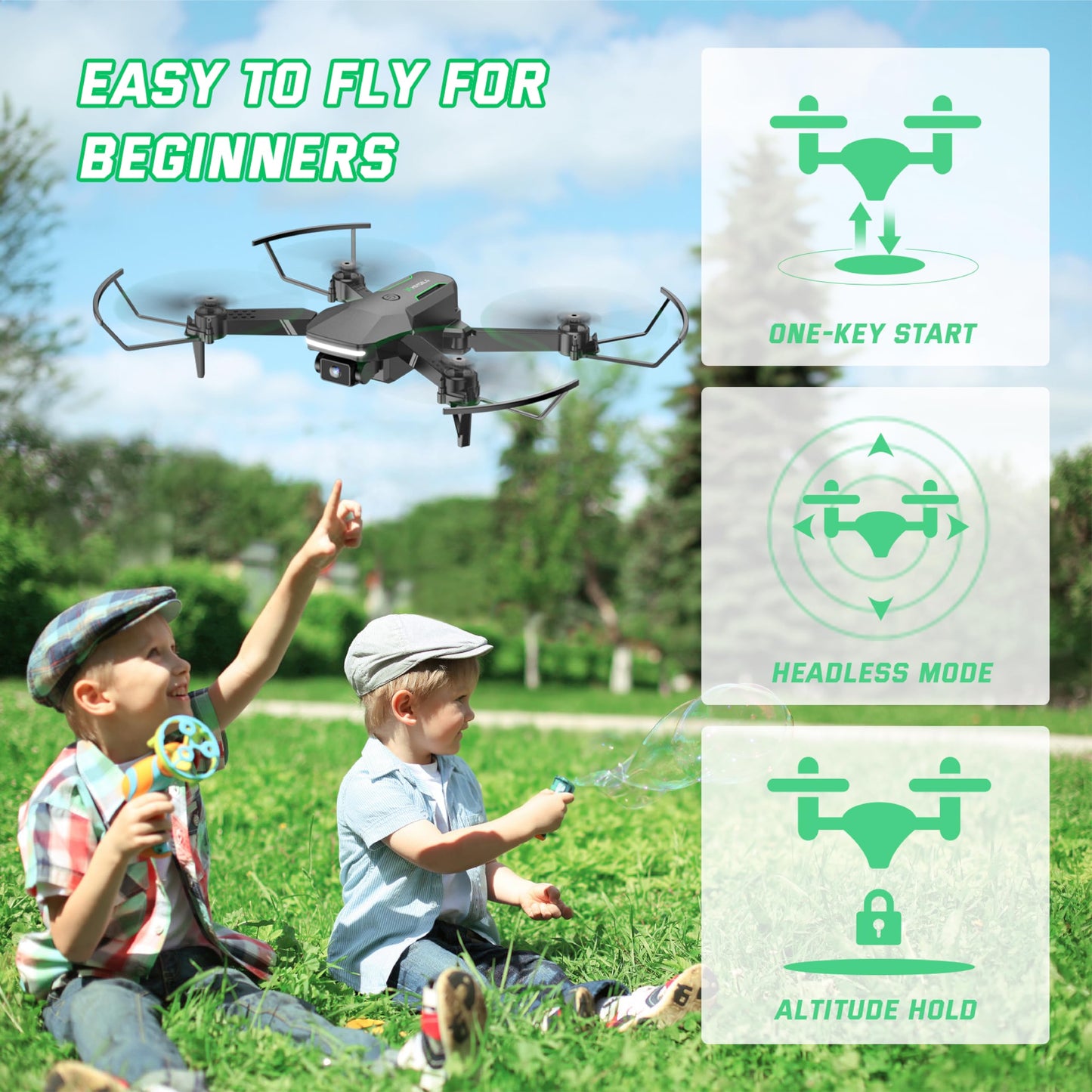 Mini FPV Drone with 1080P HD Camera