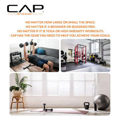 Cap Barbell 6-Piece Puzzle Exercise Mat Set