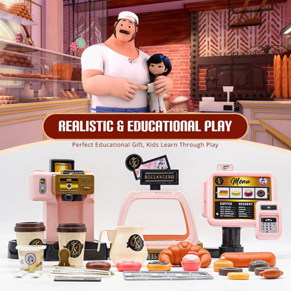 Miraculous Ladybug Cafe Play Set with Cash Register
