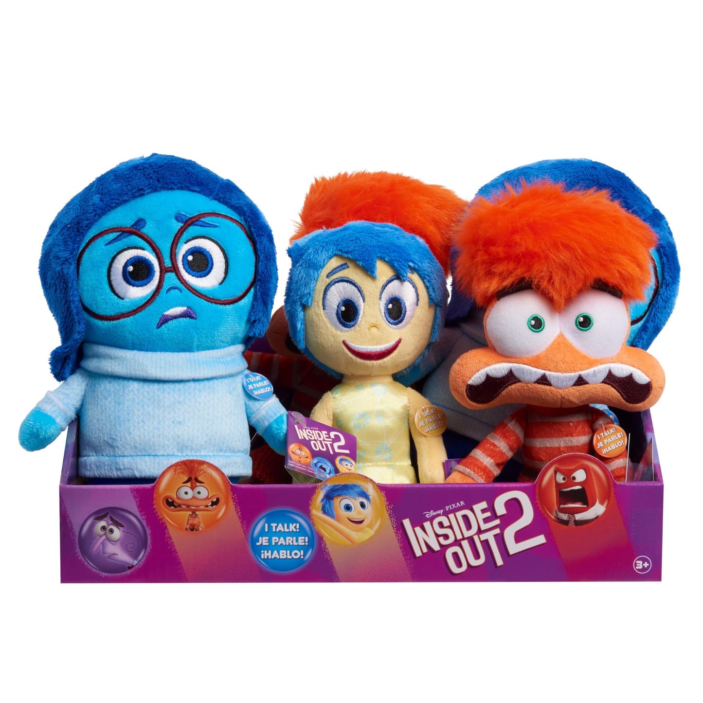 Just Play Inside Out 2 Plush Toy for Kids