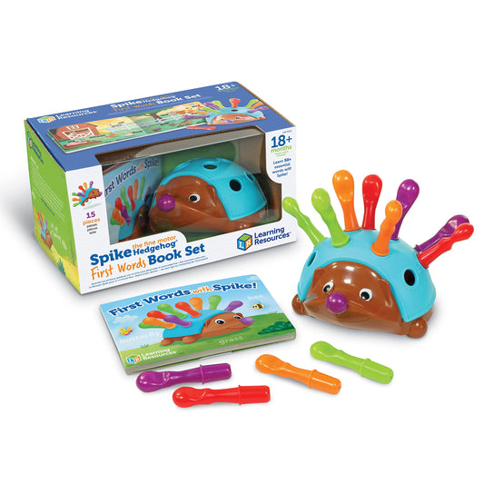 Learning Resources Fine Motor Hedgehog Book Set