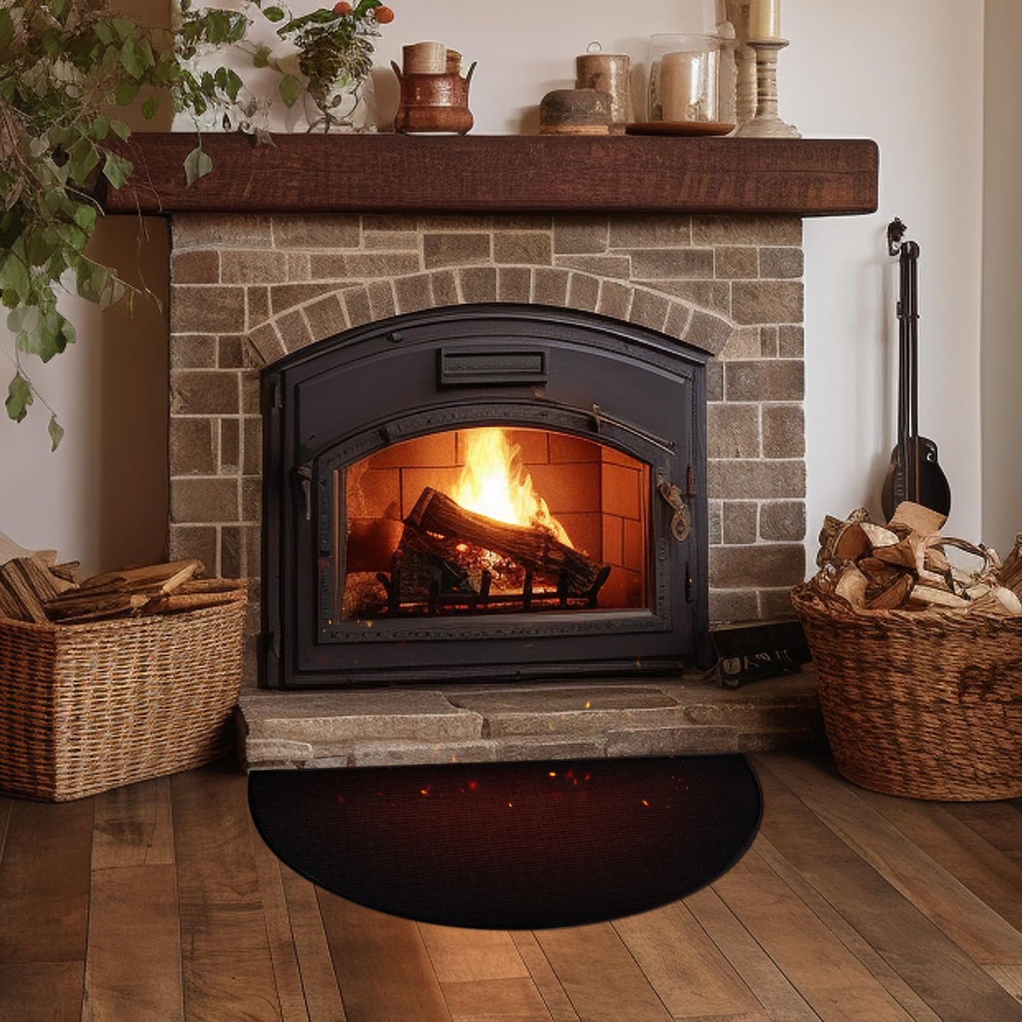 Fireproof Hearth Pad for Fireplace & Wood Stove