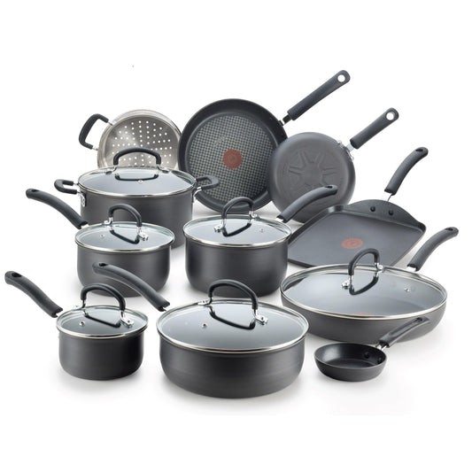 T-Fal 17-Piece Nonstick Cookware Set