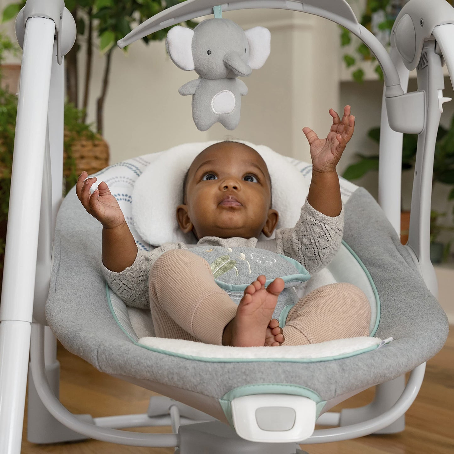 Ingenuity 2-in-1 Portable Baby Swing & Seat