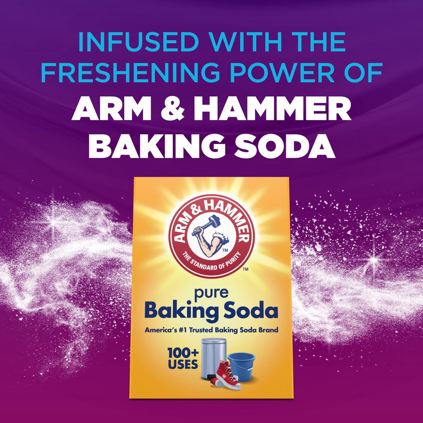 4 Pack Arm & Hammer Scent Booster Fresh Burst