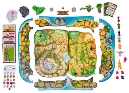 Jumanji Stampede 3D Adventure Board Game for Ages 8+