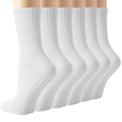 BISOUSOX Non-Slip Pilates Yoga Socks for Women
