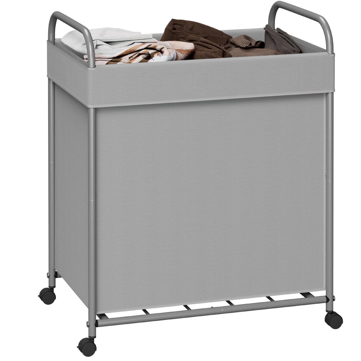 80L Rolling Laundry Basket with Wheels