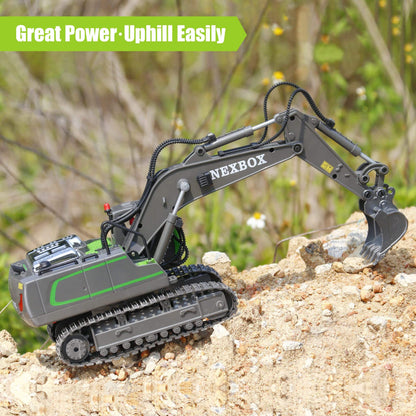 NEXBOX Remote Control Excavator Toy for Kids