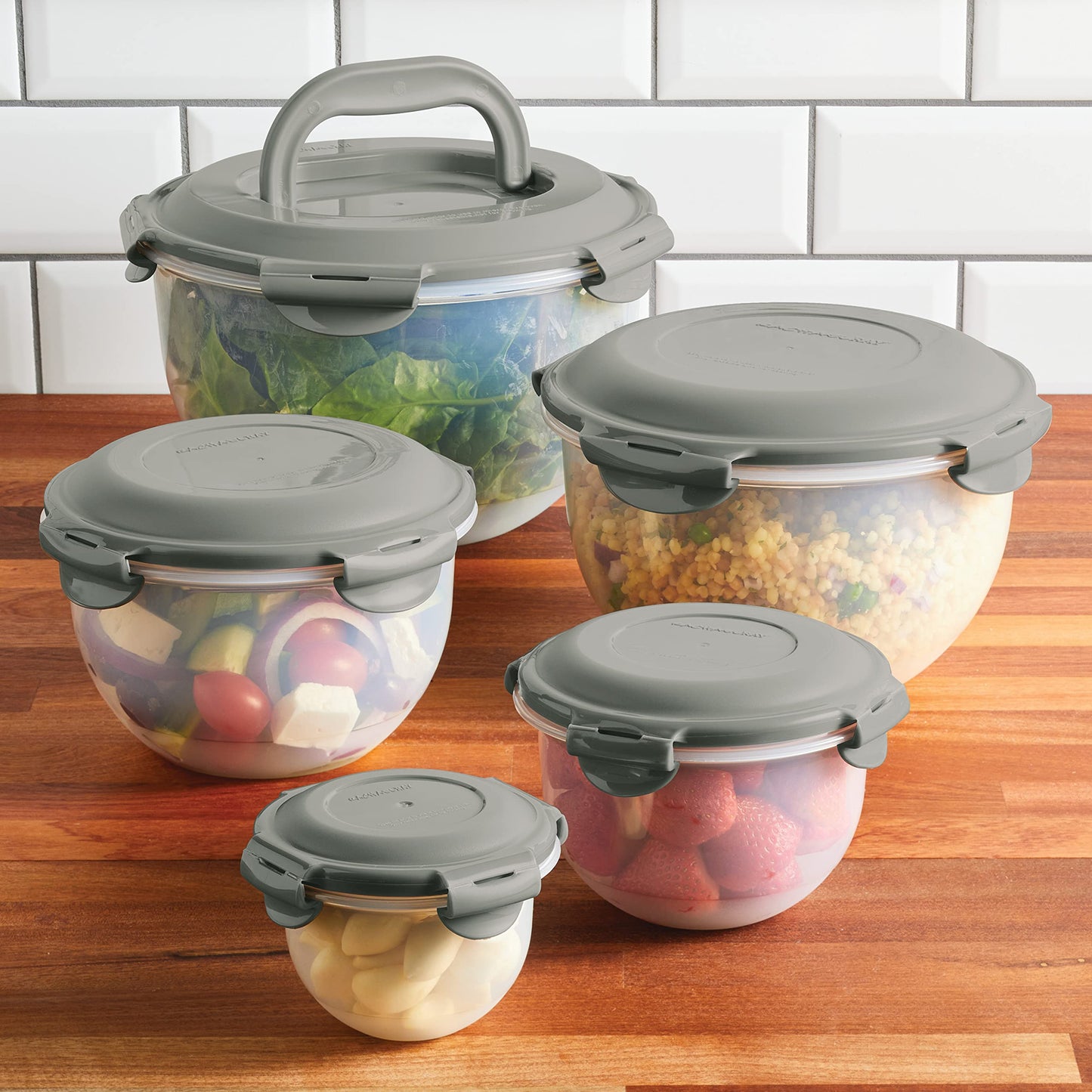 10-Piece Food Storage Container Set by Rachael Ray