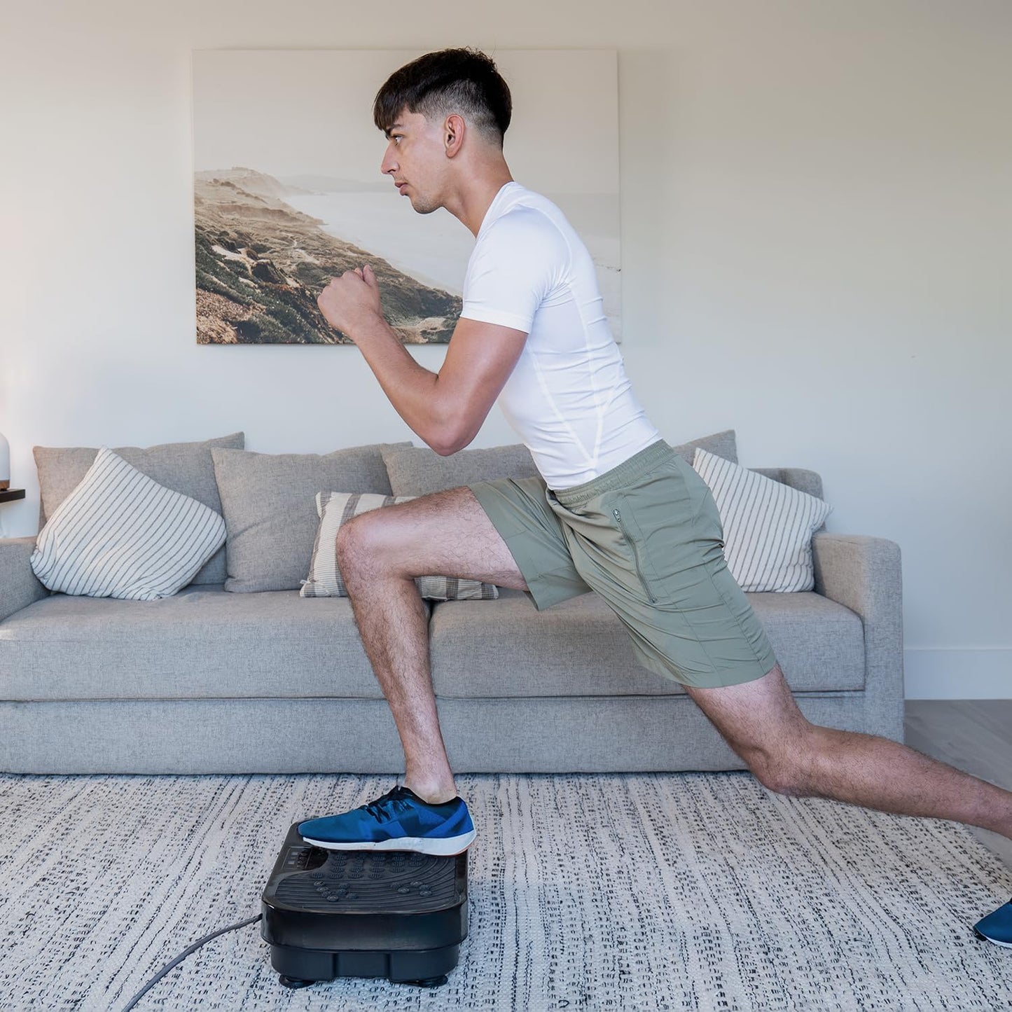 Vibration Plate Exercise Machine for Home Fitness