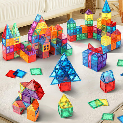 100 PCS Magnetic Building Blocks Set for Kids