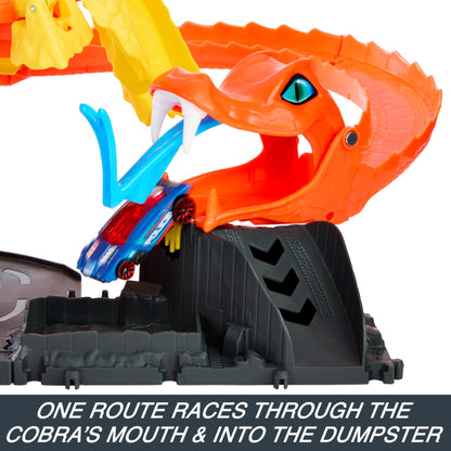 Hot Wheels Pizza Slam Cobra Attack Playset