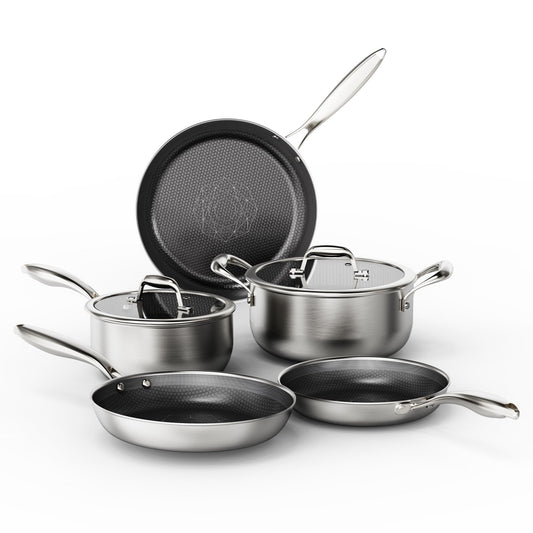 COOKER KING Non-Stick Cookware Set, 10-Piece
