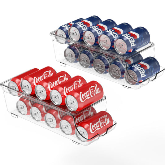 Beverage Can Organizer Dispenser - 2-Pack