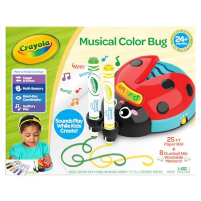 Crayola Musical Ladybug Sensory Toy for Toddlers