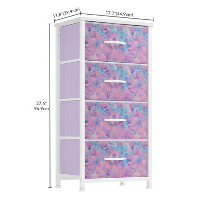 4-Drawer Dresser Storage Tower by DWVO