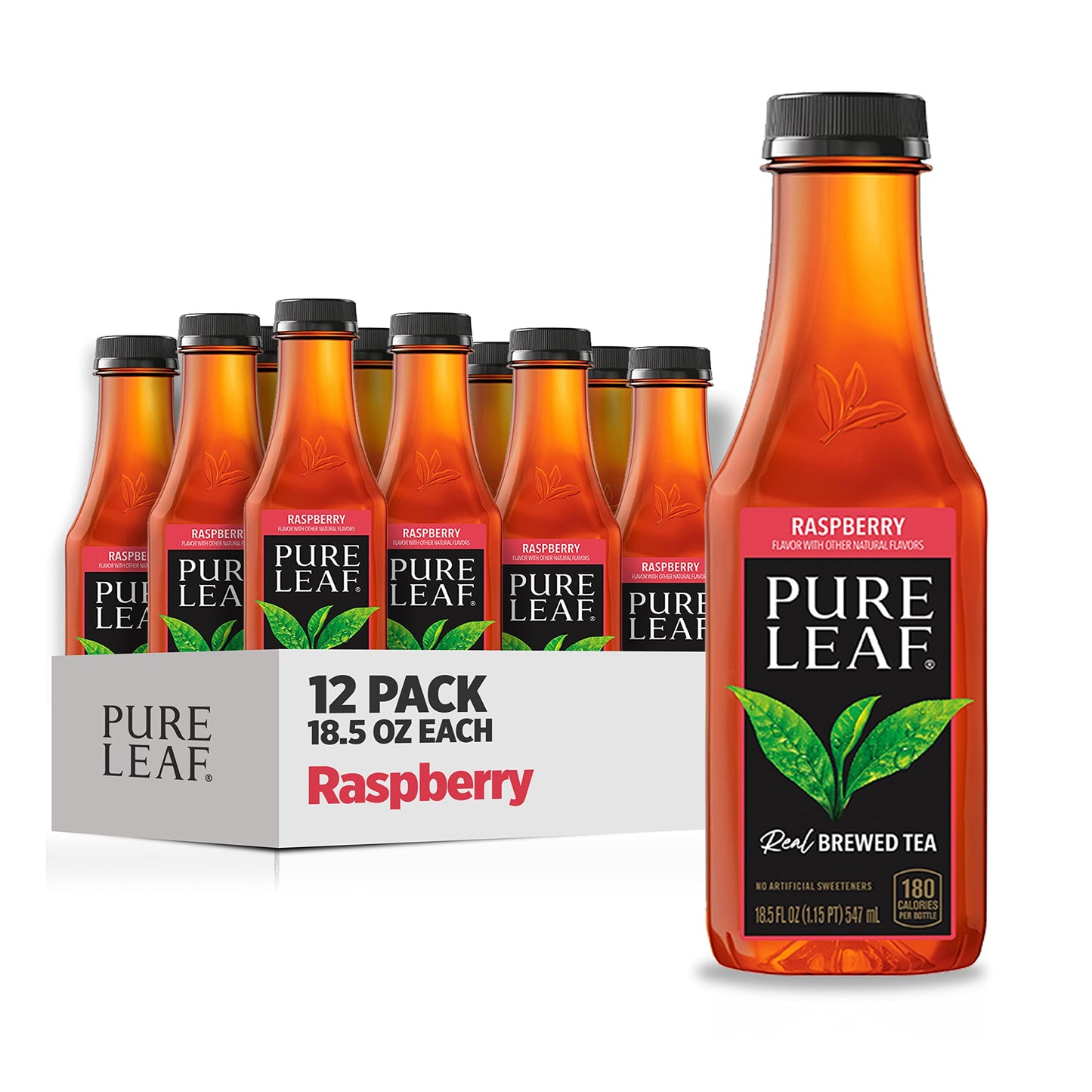 Pure Leaf Raspberry Iced Tea, 18.5 Fl Oz Pack