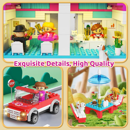 552-Piece STEM Building Block Set for Girls