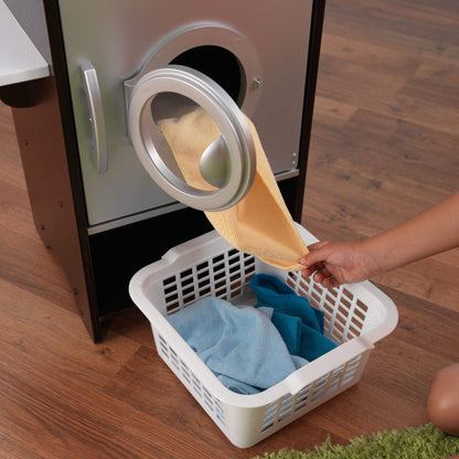 KidKraft Wooden Laundry Playset with Washer and Dryer