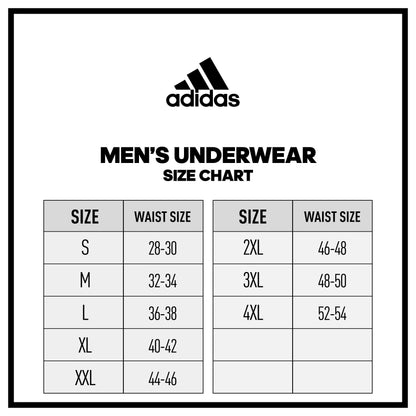 adidas Men's 3-Pack Microfiber Boxer Briefs