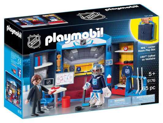 Playmobil NHL Locker Room Playset for Kids