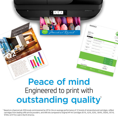 HP 61XL High-Yield Ink Cartridge for Printers