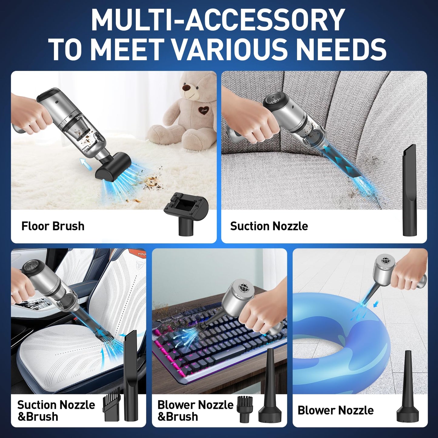 Cordless Handheld Vacuum Cleaner by AHNR