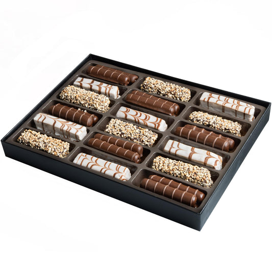 Gourmet Chocolate-Dipped Biscotti by Oh! Nuts