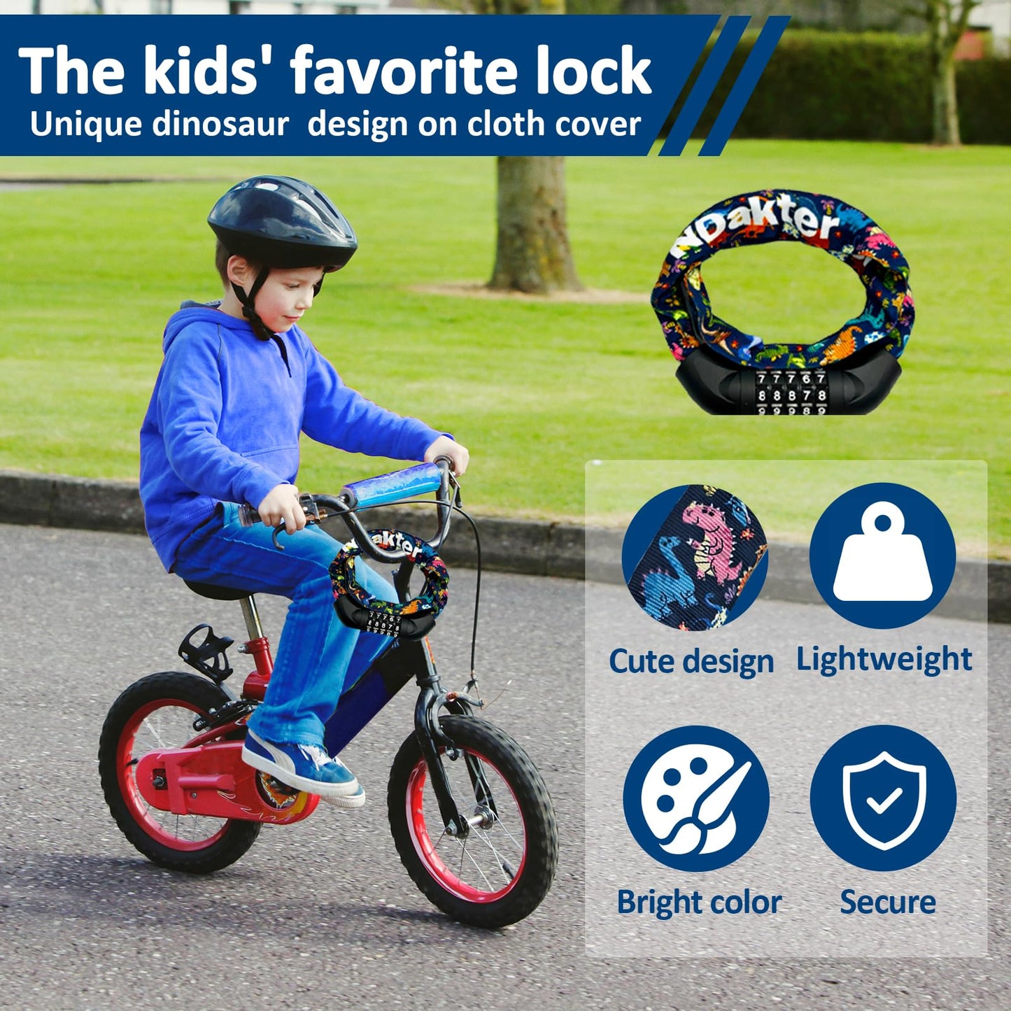 Heavy Duty Bike Chain Lock by NDakter