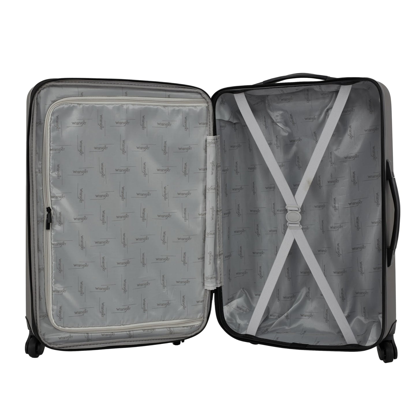 Wrangler Quest 3-Piece Luggage Set, Gray